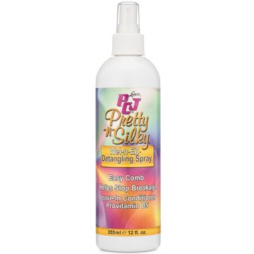 Luster's PCJ Pretty-n-Silky Wet-n-EZ Detangling Spray 12 oz
