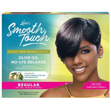 Luster's Pink Smooth Touch Olive Oil No-Lye Relaxer Regular - 1 Application