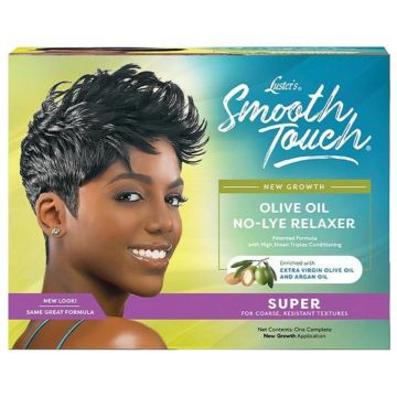 Luster's Pink Smooth Touch Olive Oil No-Lye Relaxer Super - 1 Application