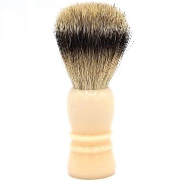 Marvy Omega Ivory Shaving Brush #LB70S