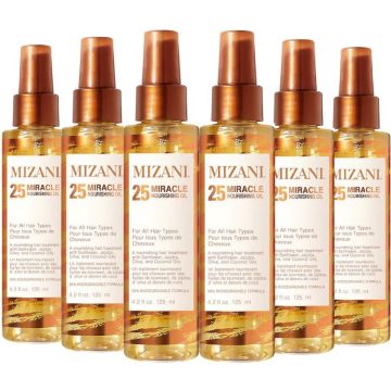 Mizani 25 Miracle Nourishing Oil 4.2 oz [6 Pack]