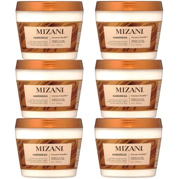 Mizani Coconut Souffle Light Moisturizing Hairdress 8 oz [6 Pack]