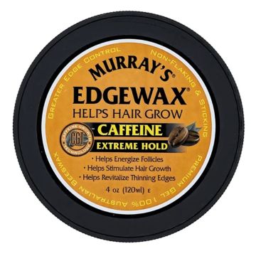 Murray's Edgewax Extreme Hold with Caffeine 4 oz