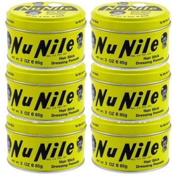 Murray's Nu Nile Hair Slick Dressing Pomade 3 oz [6 Pack]