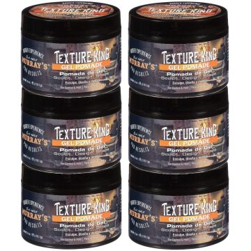 Murray's Texture King Gel Pomade 6 oz [6 Pack]