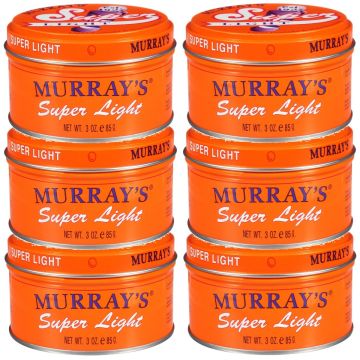 Murray's Super Light Pomade 3 oz [6 Pack]