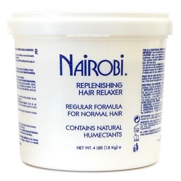 Nairobi Replenishing Hair Relaxer - Regular Formula For Normal Hair 4 Lbs