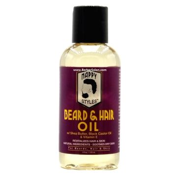 Nappy Styles Beard & Hair Oil 4 oz