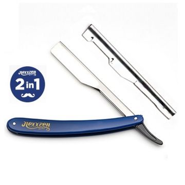 Nexxzen 2 IN 1 Razor with Extra Expose Blade Holder Blue #NZR010-BL