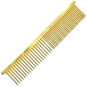 Nexxzen Steel Comb 8" - Gold #523515