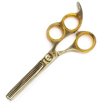 Nexxzen Shear Collection Three Finger Thinning Shears - Gold 5.5" #753032