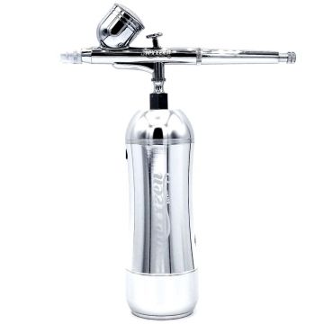 Nexxzen Cordless 2-Speed Airbrush Kit - Silver #NZABSV