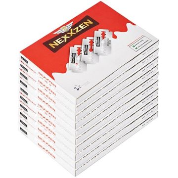 Nexxzen Platinum Stainless Steel Double Edge Blades - 1,000 Blades (100 Blades X 10 Box)