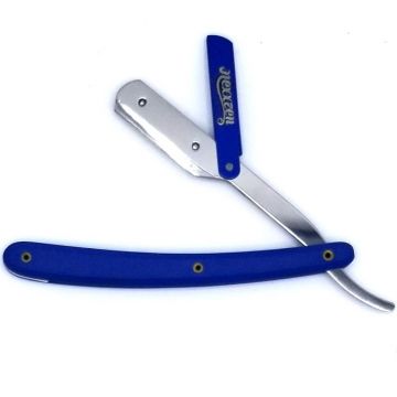 Nexxzen Professional Barber Swing Lock Razor - Blue #NZR020-BL