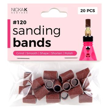 Nicka K Sanding Bands - 20 Pcs #TEAT01