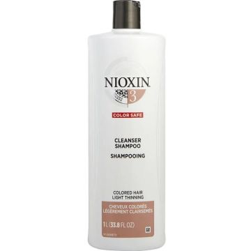 Nioxin Cleanser Shampoo System No.3 - Colored Hair Light Thinning 33.8 oz