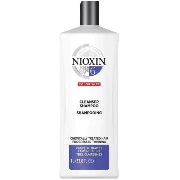 Nioxin Cleanser Shampoo System No.6 - Chemically Treated Hair Progressed Thinning 33.8 oz