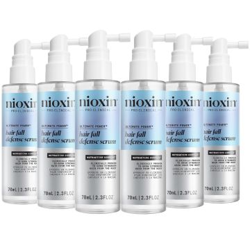 Nioxin Hair Fall Defense Serum 2.3 oz [6 Pack]
