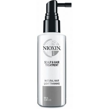 Nioxin Scalp & Hair Treatment System 1 - Natural Hair Light Thinning 3.38 oz
