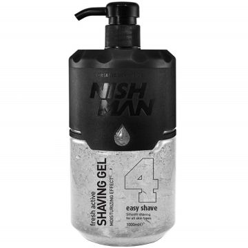 Nishman Fresh Active Shaving Gel [4 Easy Shave] 34 oz