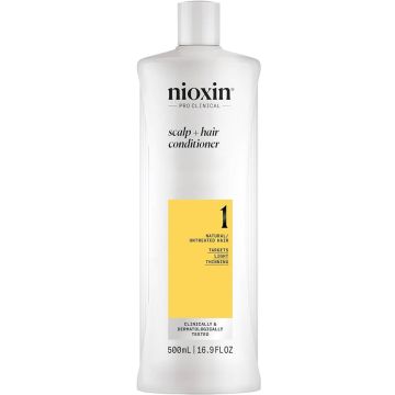 Nioxin Scalp Therapy Conditioner System No.1 - Natural Hair Light Thinning 33.8 oz