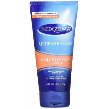 Noxzema Ultimate Clear Daily Deep Pore Cleanser 6 oz