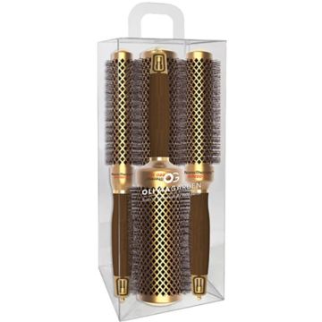 Olivia Garden Nano Thermic Speed XL Thermal Brush Set #NTXLBOX01 [4 Pcs Box Deal]