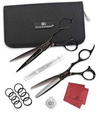 Olivia Garden Barber Shears Intro Kit - 6.25" Shear & 30-Teeth Thinner #OGB-C02