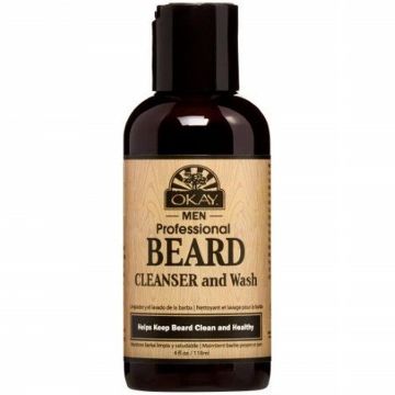 Okay for Men Beard Cleanser and Wash 4 oz
