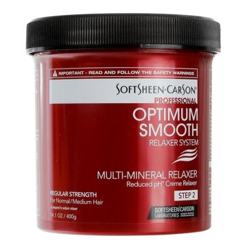 Softsheen Carson Optimum Smooth Multi-Mineral Creme Relaxer Step 2 - Regular 14.1 oz