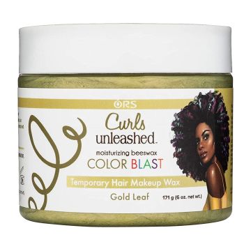 ORS Curls Unleashed Color Blast Temporary Hair Makeup Wax - Gold Leaf 6 oz