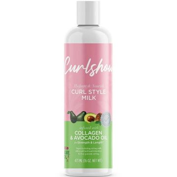 ORS Olive Oil Curlshow Curl Style Milk Infused with Collagen & Avocado Oil 16 oz