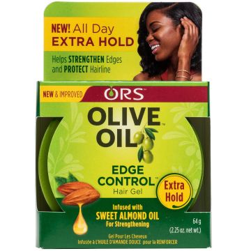 ORS Olive Oil Edge Control Hair Gel - Extra Hold 2.25 oz