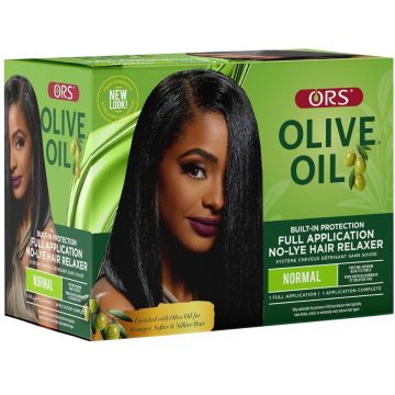 ORS Olive Oil Built-In Protection Full Application No-Lye Hair Relaxer Normal Strength - 1 Application