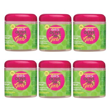 ORS Olive Oil Girls Fly-Away Taming Edge Gel 5 oz - 6 Pack