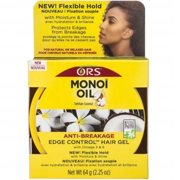 ORS Monoi Oil Anti Breakage Edge Control Hair Gel 2.25 oz