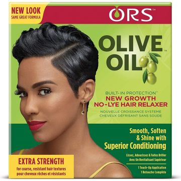 ORS Olive Oil New Growth No-Lye Hair Relaxer Extra - 1 Touch Up Application