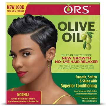 ORS Olive Oil New Growth No-Lye Hair Relaxer Normal - 1 Touch Up Application