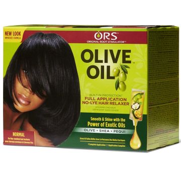 ORS Olive Oil Built-In Protection Full Application No-Lye Hair Relaxer Normal Strength - 1 Application