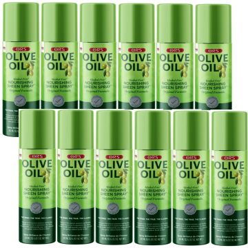 ORS Olive Oil Nourishing Sheen Spray - Original 11.7 oz [12 Pack]