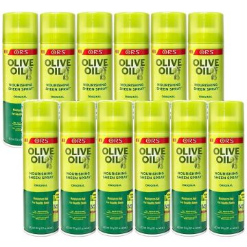 ORS Olive Oil Nourishing Sheen Spray - Original 11.7 oz - 12 Pack