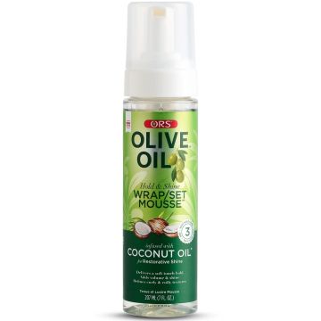 ORS Olive Oil Hold & Shine Wrap / Set Mousse 7 oz