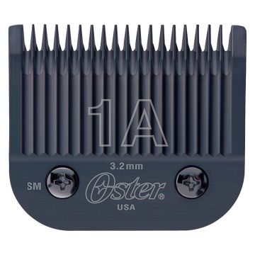 Oster Detachable Blade [#1A] - 1/8" Fits Titan, Turbo 77, Primo, Octane Clippers #76918-706