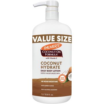 Palmer's Coconut Oil Formula Coconut Hydrate Daily Body Lotion 33.8 oz