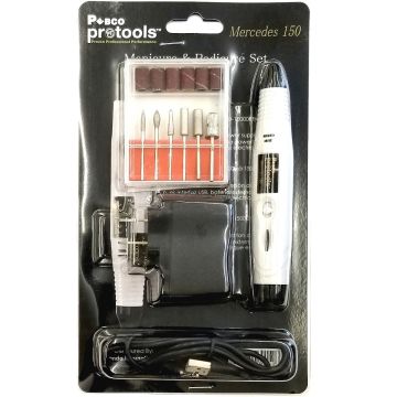 Pebco ProTools Manicure & Pedicure Set - Mercedes 150 #PB-0150