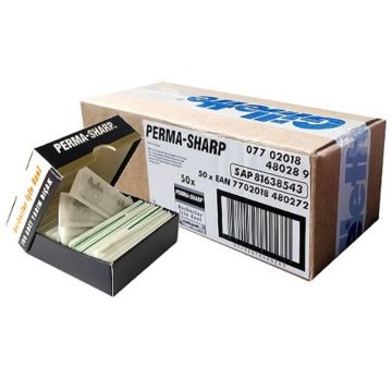 Perma-Sharp Single Edge Razor Blades - 5,000 Blades [100 Blades x 50 Pack]