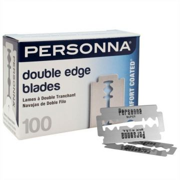Personna Double Edge Stainless Steel Blades - 100 Blades #BP9020