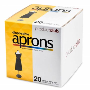 Product Club Disposable Aprons - 20 Aprons #DA-20DB