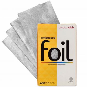 Product Club Pre-Cut Embossed Foil Silver (5" x 8") - 400 Sheets #EF400-SL