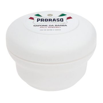 Proraso Shaving Soap In a Bowl Sensitive Skin Jar - Pelli Sensibili 5.2 oz